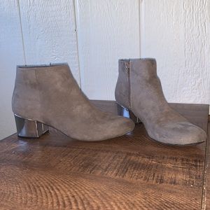 AZ Jean Company Shoes. Arizona Paisley. Womens Gray Booties.